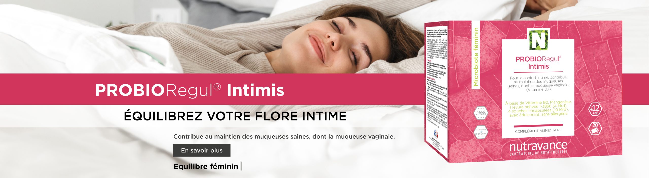 ProbioRegul Intimis pour un meilleur confort intime